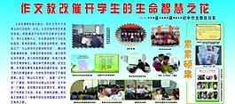 校園展板圖片