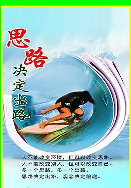 勵志展板圖片