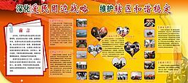 邊防展板圖片