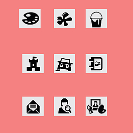 手機(jī)調(diào)色圖標(biāo)