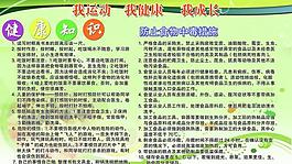 健康展板圖片