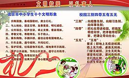 校園展板圖片