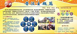 普法展板圖片