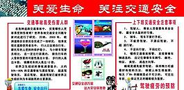 交通安全展板圖片