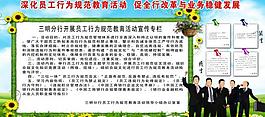工行展板圖片