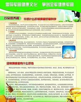 健康展板圖片