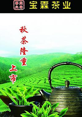 茶葉展板圖片