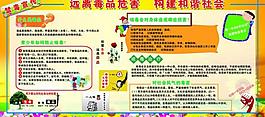 禁毒展板圖片