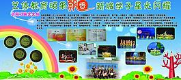 學(xué)校展板圖片