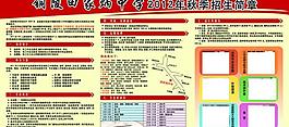 招生展板图片