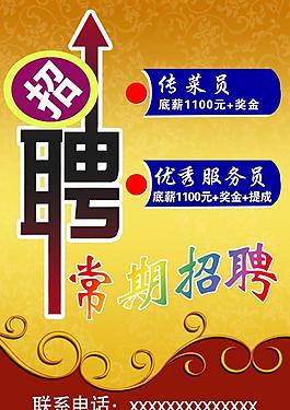 招聘展板圖片