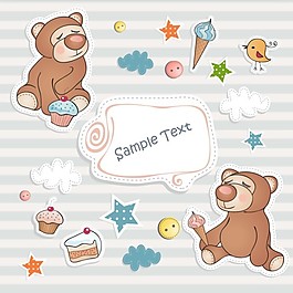 可愛(ài)的生日賀卡