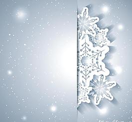 雪花背景圖片