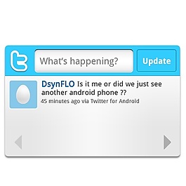 Twitter聊天界面設計
