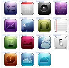 iphone手機圖標圖片