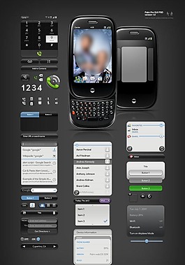 手機界面圖片素材