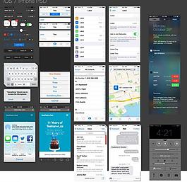 iphone扁平風(fēng)格圖片