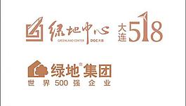 大連綠地中心logo圖片