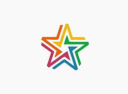 五角星logo圖片