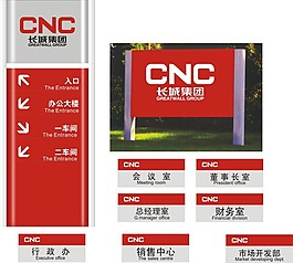 电力公司导视牌设计