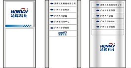 站立式导视牌设计