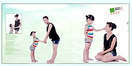 妈妈和我摄影模板