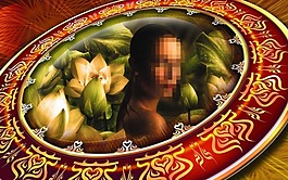 創(chuàng)意風暴人物歐式圖片