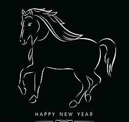 馬年素材圖片