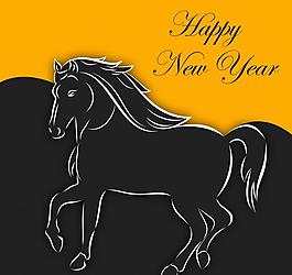 馬年素材圖片