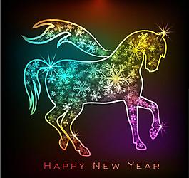 馬年素材圖片