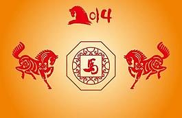 馬年素材圖片