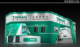 公司展柜展示模型圖片