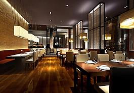 休閑餐飲空間圖片