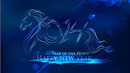 2014馬年海報(bào)背景圖片