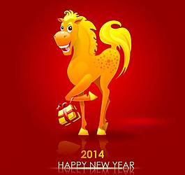 2014馬年背景圖片