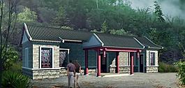 古建 max圖片