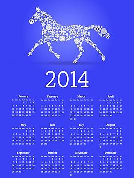2014年日歷圖片