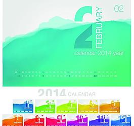 2014年日歷圖片