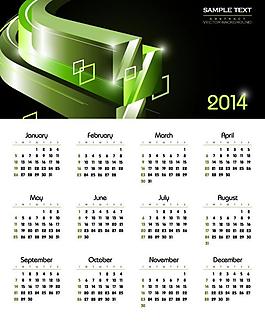 2014年日歷圖片
