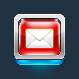 3D-email按鈕