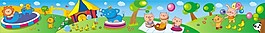 幼兒園卡通墻