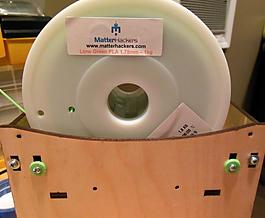 printrbot電力鐵塔修改為matterhackers長絲線軸