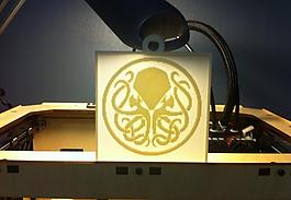 章魚惡魔平面打印