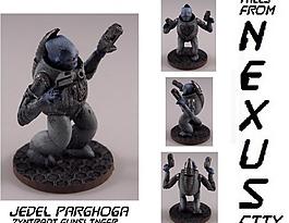 jedel parghoga, zyntari gunslinger