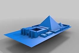 pyramid temple compound
