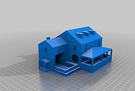 19th century bird house