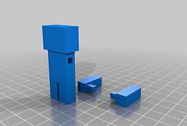 blank minecraft steve
