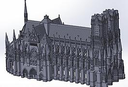 reims cathedral kitset