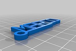 my customized batch keychain generator