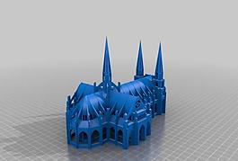 gothic cathedral single platform